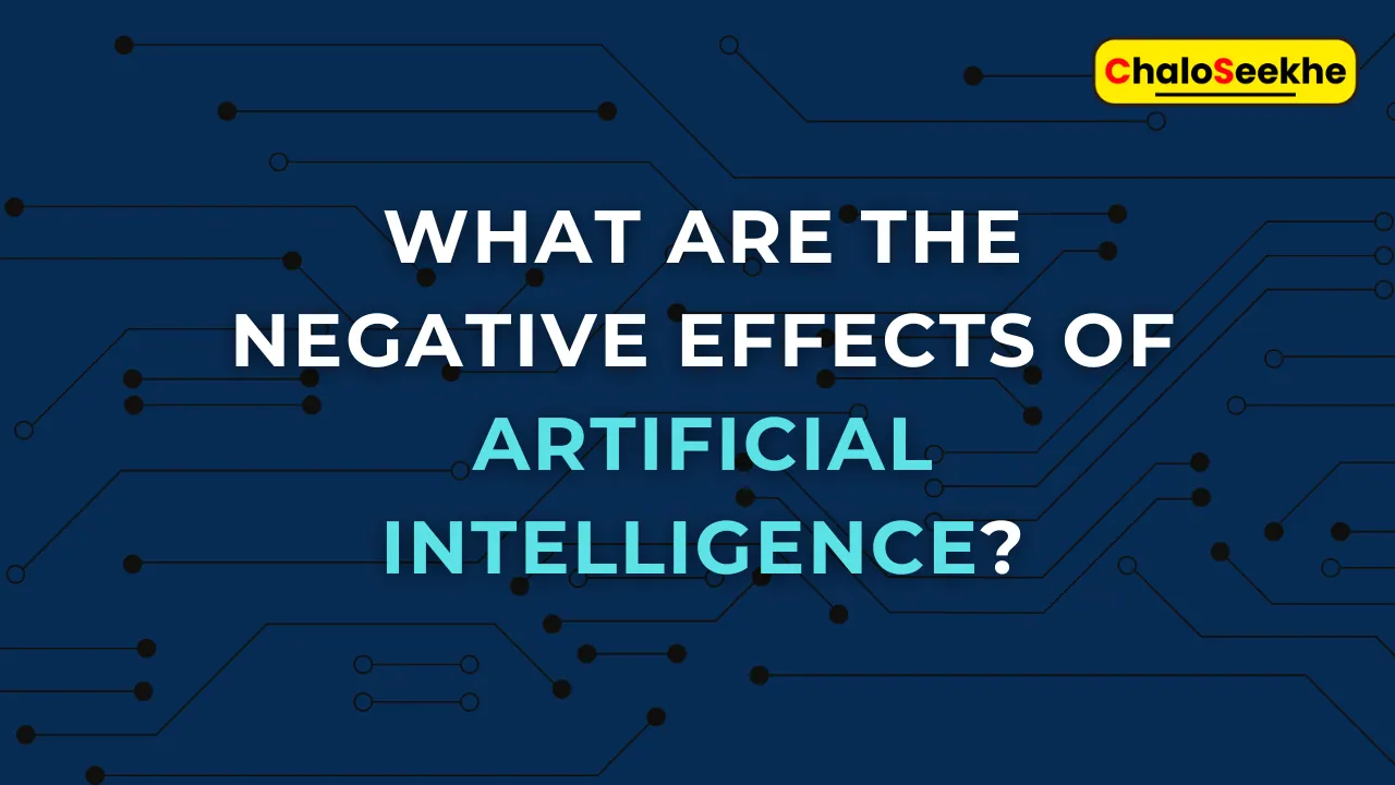 Negative Things About Artificial Intelligence