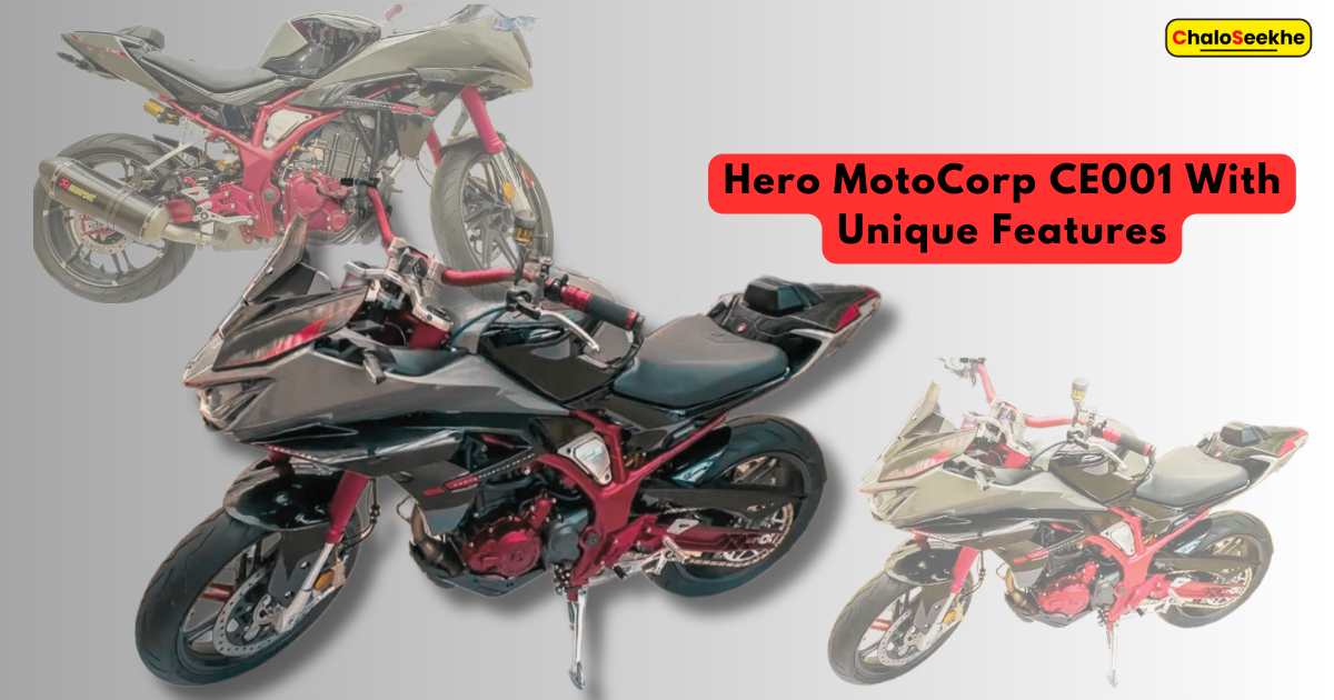 Hero MotoCorp CE001 Unique Features, Overview And Price