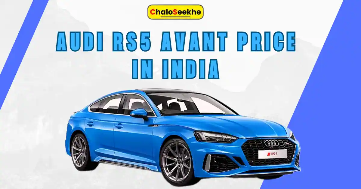Audi RS5 Avant price in India