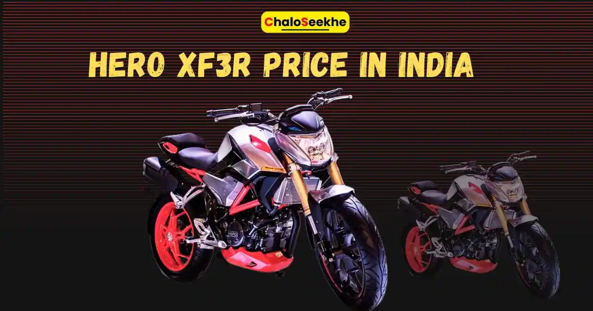Stunning Hero XF3R Price in India & Launch Date