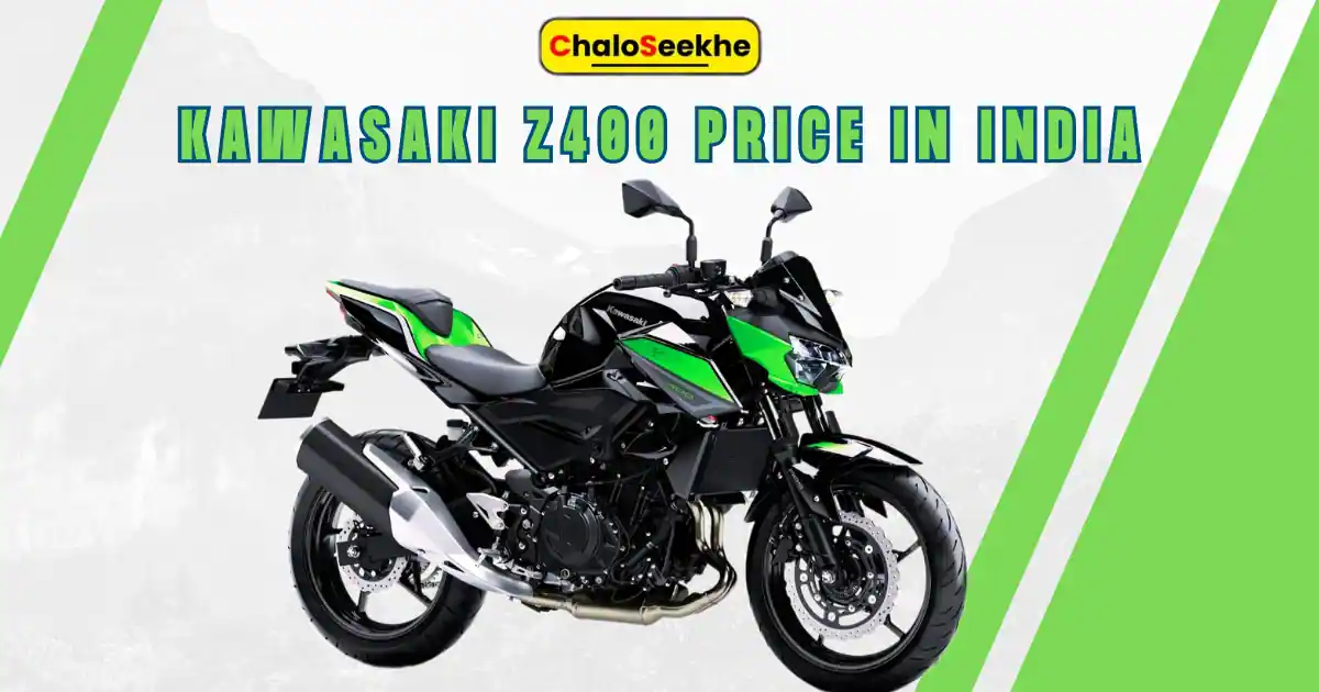 Know the Kawasaki Z400 Price in India & Launch Date