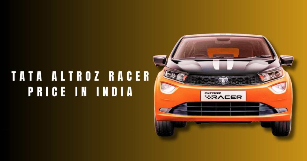 Tata Altroz Racer Price in India