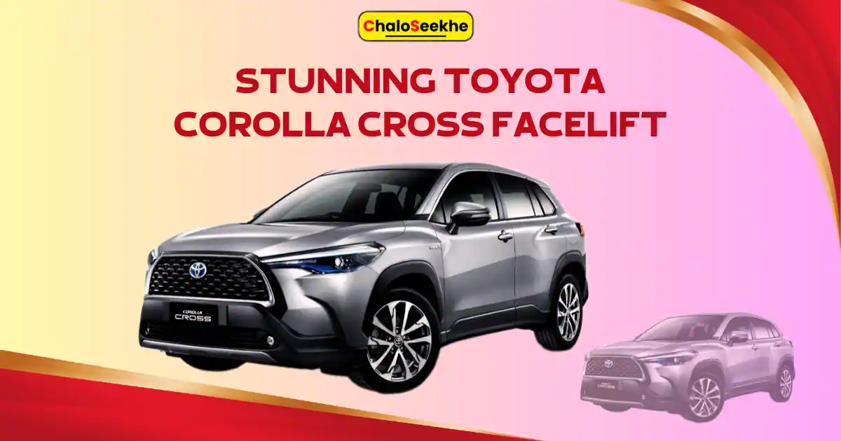 Stunning Toyota Corolla Cross Facelift Price in India & Launch Date Hits the Roads